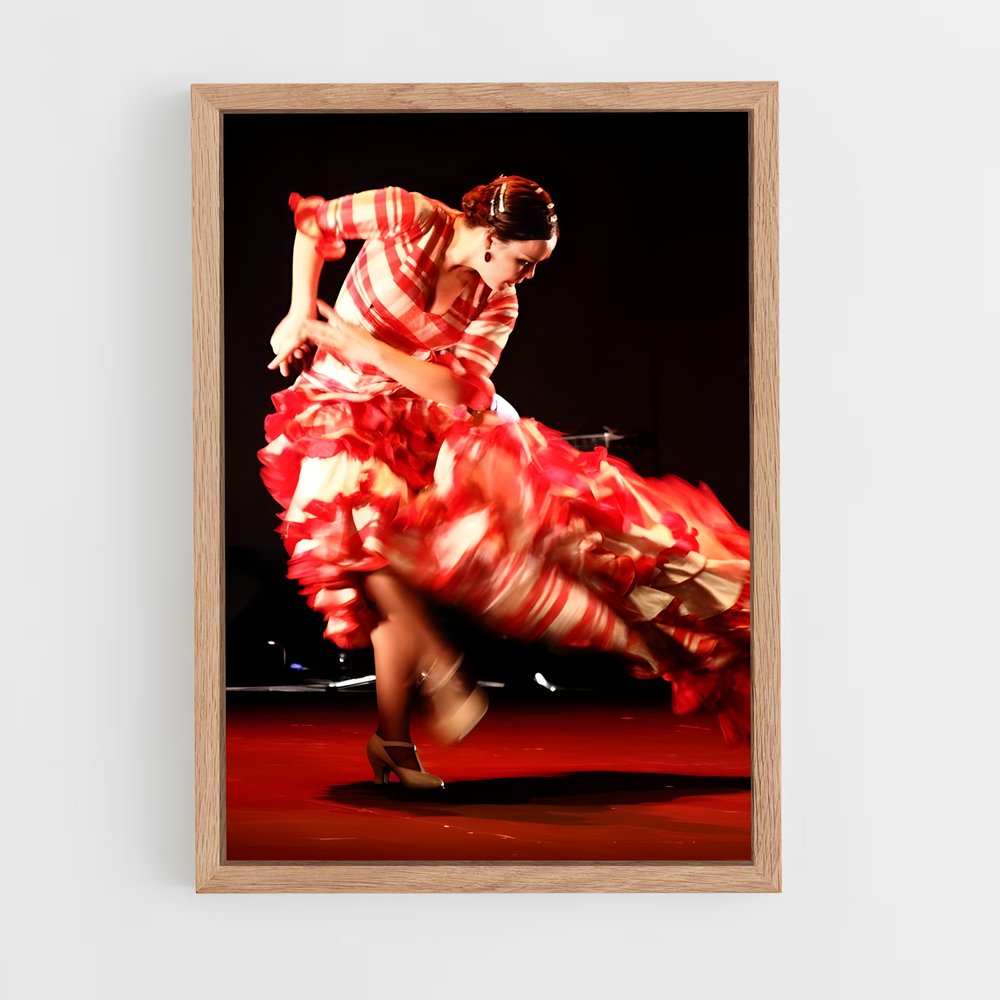 Poster Danseuse Écarlate (vue 4)